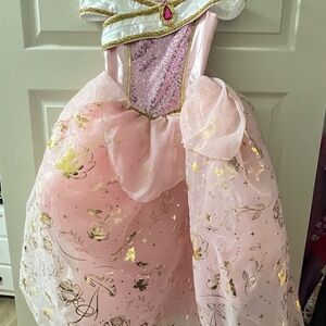Pink and Gold Princess Costume for Kids